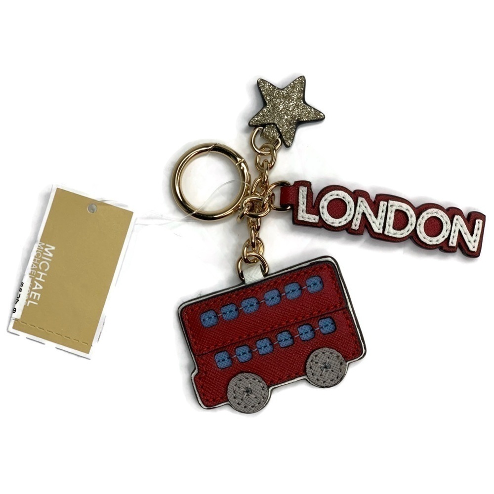 MK Michael Kors London Double Decker Bus Keychain - Picture 4 of 4